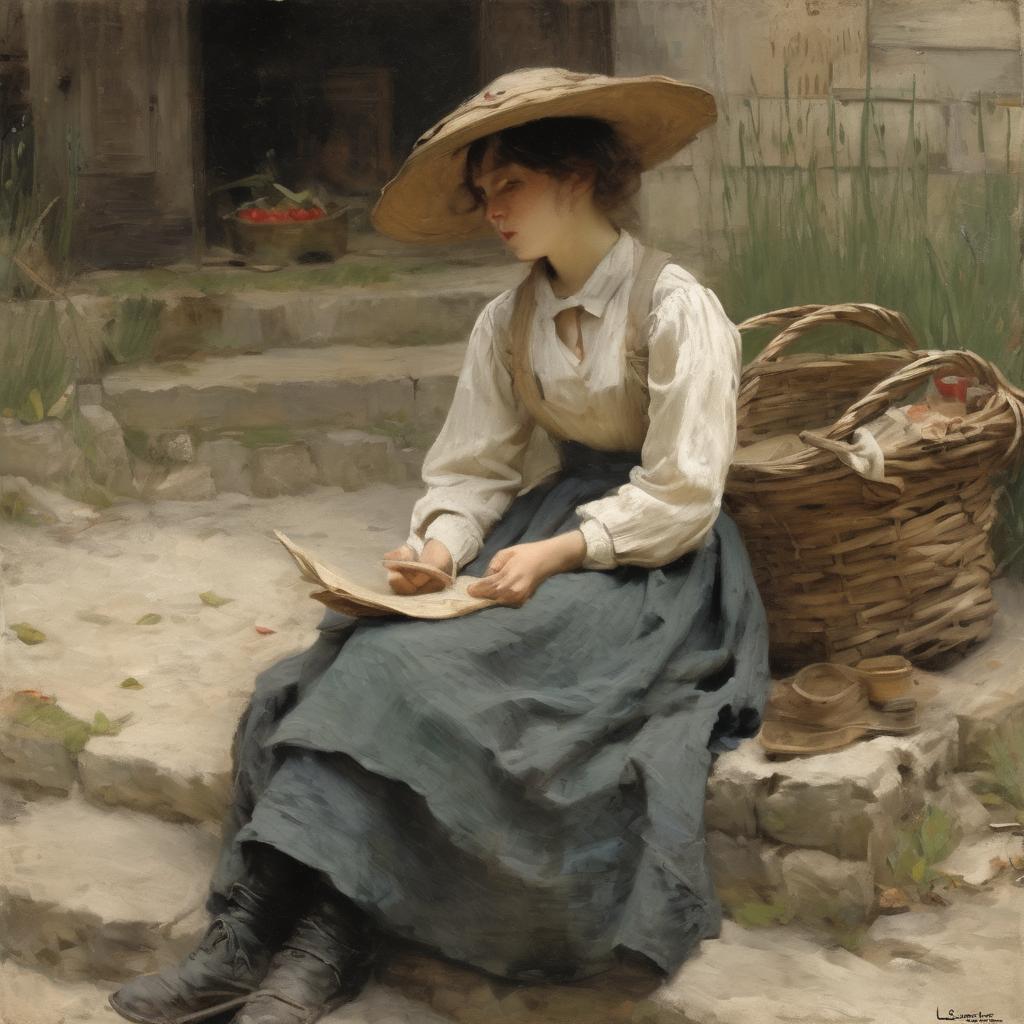 Η ζωή και οι πρώτες χρονιές του Léon-Augustin LHERMITTE