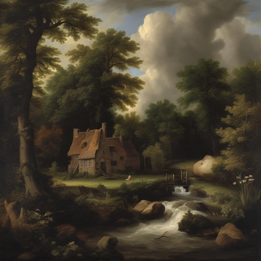 Ο ύφος και οι τεχνικές του Ruisdael